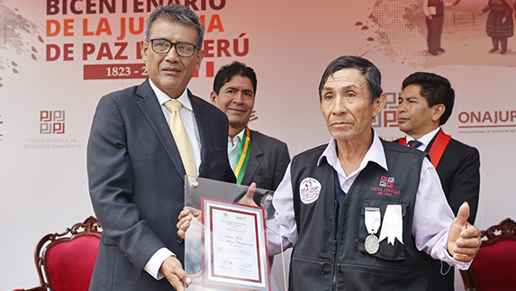 BICENTENARIO DE LA JUSTICIA DE PAZ