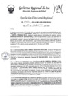 Vista preliminar de documento Resolucion Directoral Regional 0099-2023