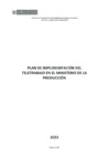 Vista preliminar de documento PLAN DE IMPLEMENTACION DEL TELETRABAJO EN EL MINISTERIO DE LA PRODUCCION