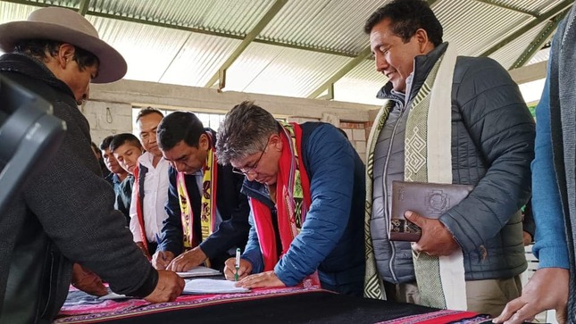 GORE cusco en La Convención
