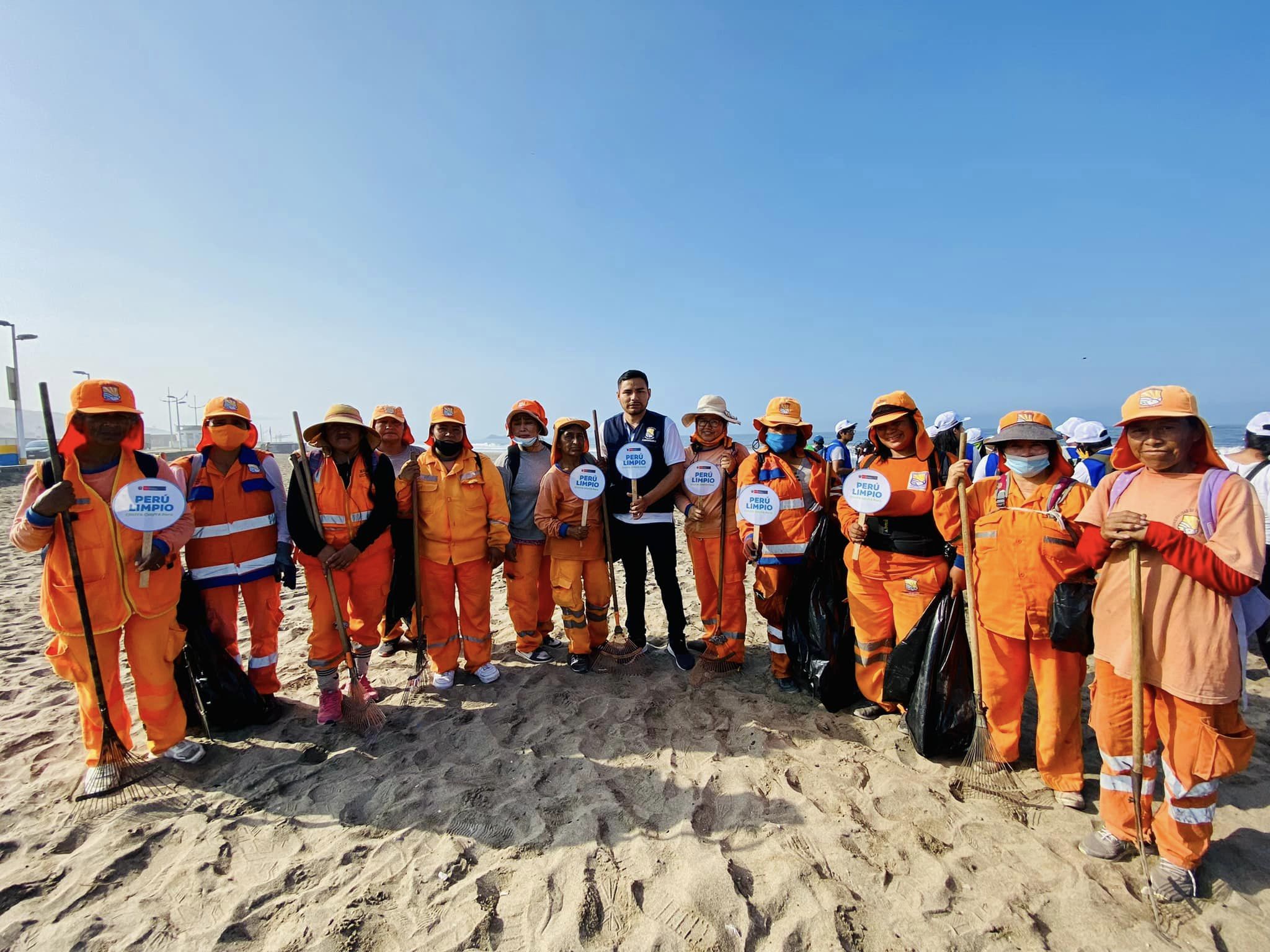 Jornada de limpieza en las playas.