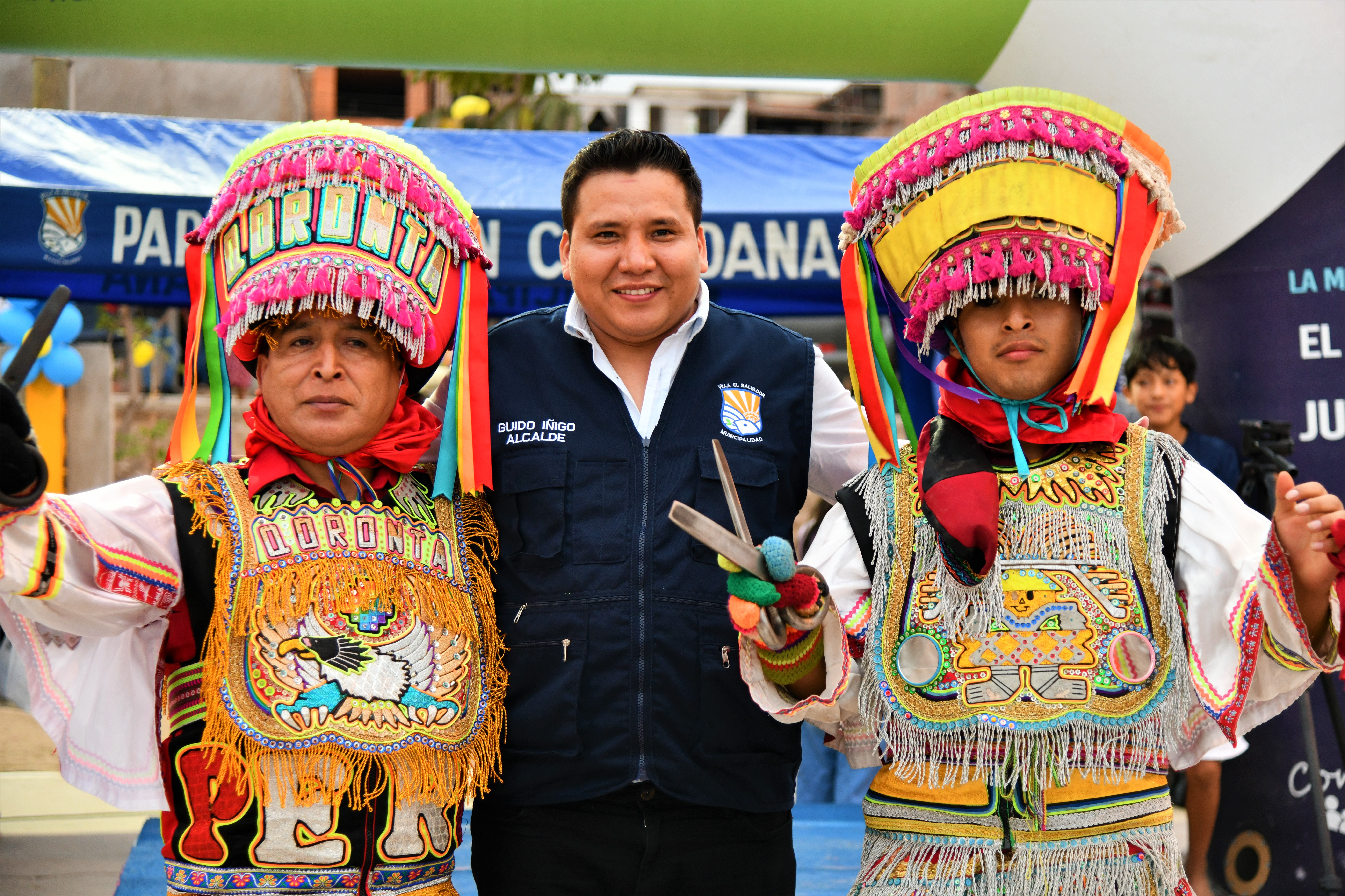 Inauguración de pistas y veredas del Sector 6 Grupo 6A.