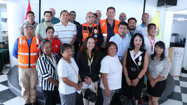 Juramentación e instalación del grupo de trabajo para la gestión del riesgo de desastres de Punta Hermosa