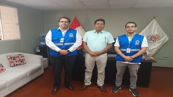 Imagen de la reunión con OSIPTEL