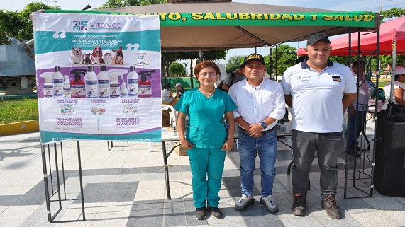 Imagen de la campaña de vacunación canina