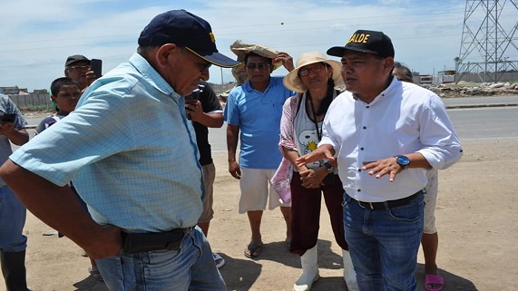 Imagen colapso de emisor sur