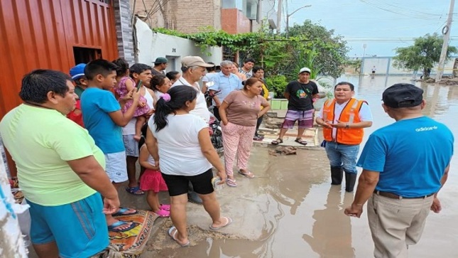 Imagen de la emergencia por lluvias