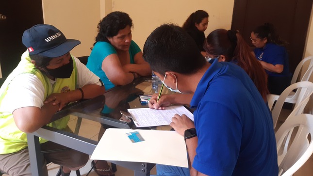 Se realizaron las inscripciones para trabajo temporal de Programa: LURAWI PERÚ 