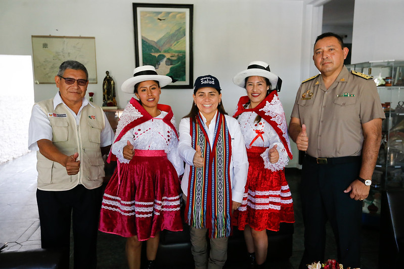 Ministra Rosa Gutiérrez reafirmó su compromiso por la salud de Apurímac