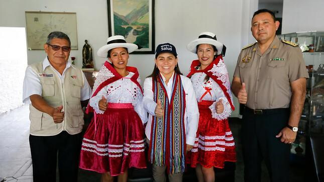 Ministra Rosa Gutiérrez reafirmó su compromiso por la salud de Apurímac