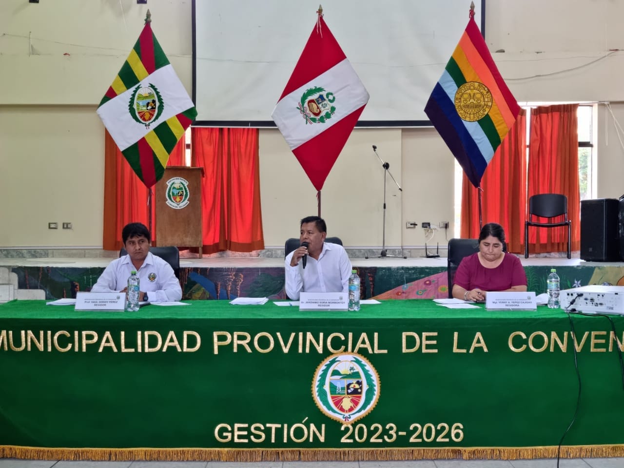 Concejo provincial aprueba apoyo de 10 mil soles a Junior Zanabria que participará en campeonato mundial de catadores de café "Grecia 2023"