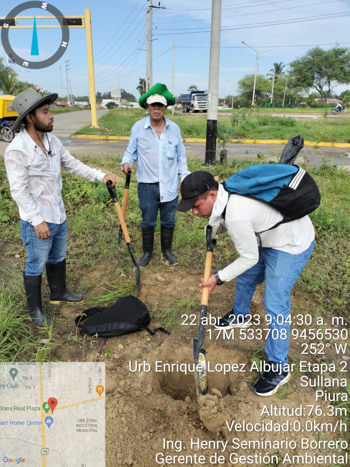 Municipalidad De Sullana Realiza Campaña De Limpieza Y Reforestación En El Marco Del Día Mundial De La Tierra.