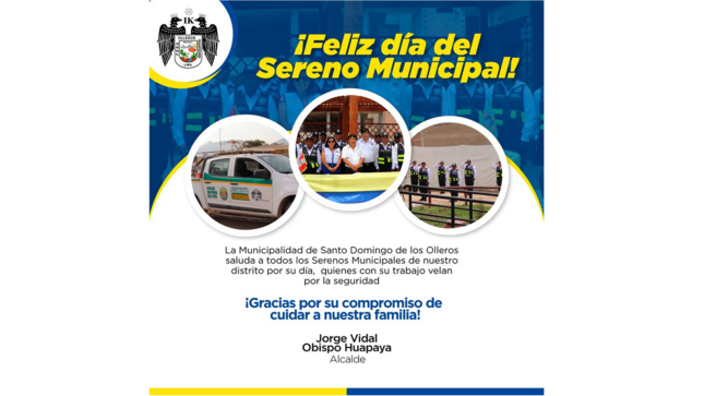 día del sereno municipal