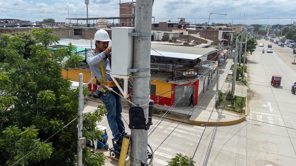 Municipalidad De Sullana Inicia Mantenimiento De Cámaras De Video Vigilancia Para Ayudar En La Lucha Contra La Inseguridad Ciudadana