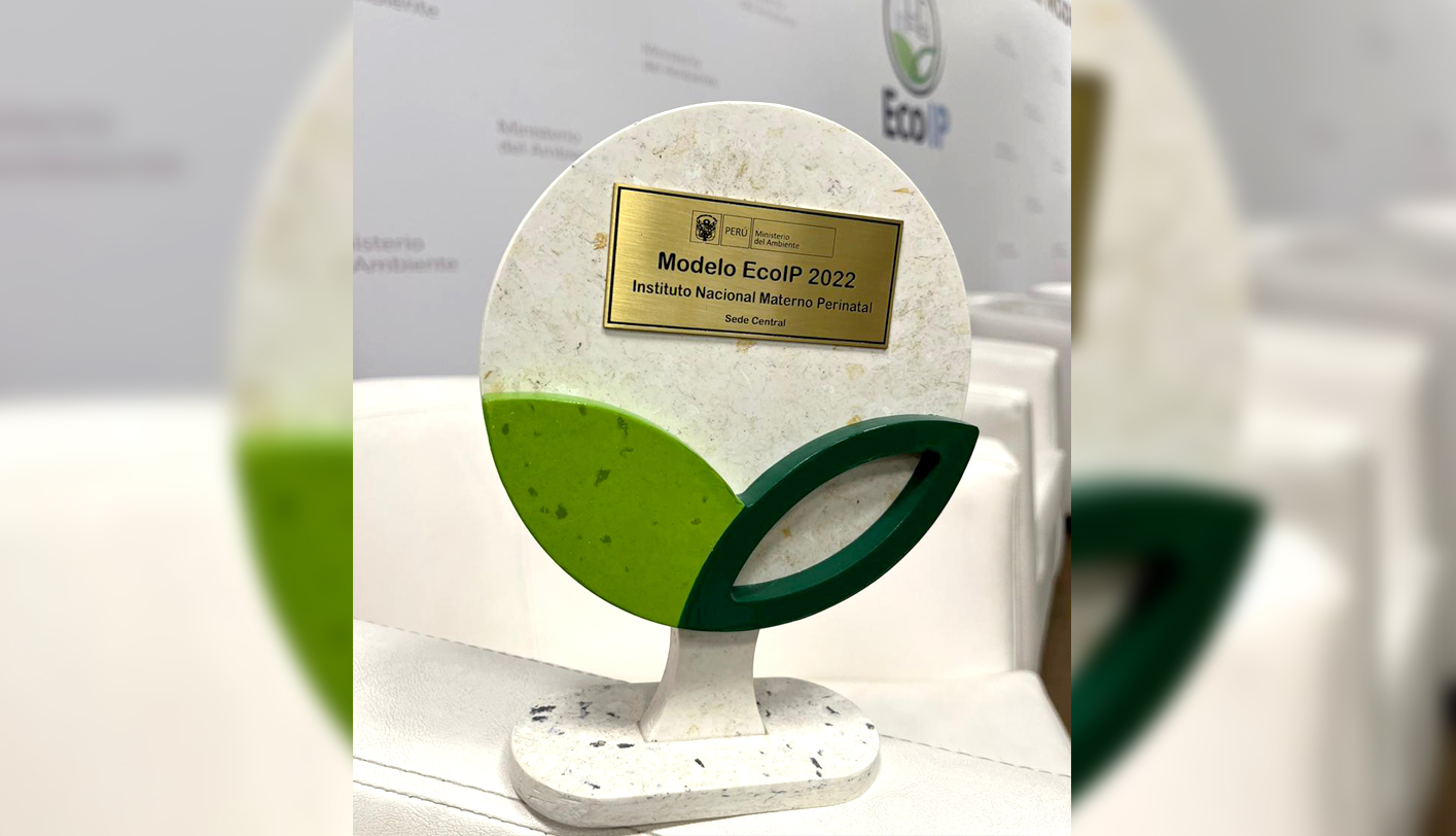 Reconocimiento EcoIp al Instituto Nacional Materno Perinatal