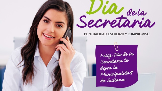 La Municipalidad de Sullana expresa su saludo a todas las secretarias