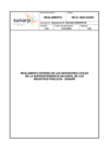 Vista preliminar de documento Reglamento Interno de los Servidores Civiles de la Sunarp