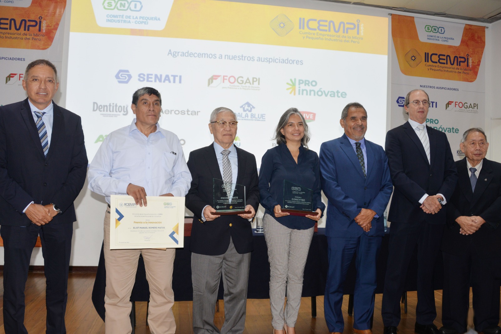 Ceremonia de clausura del Cumbre Cempi 2023, organizada por el COPEI de la SNI