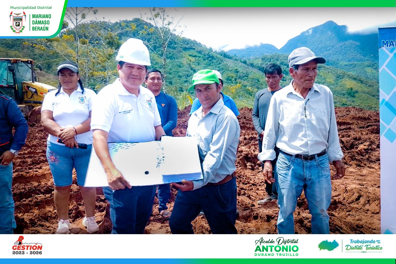 Trabajando por el desarrollo de nuestros pueblos.