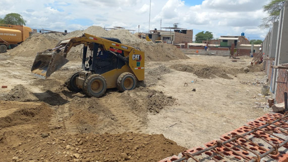 GORE avanza construcción de polideportivo en urbanización San José
