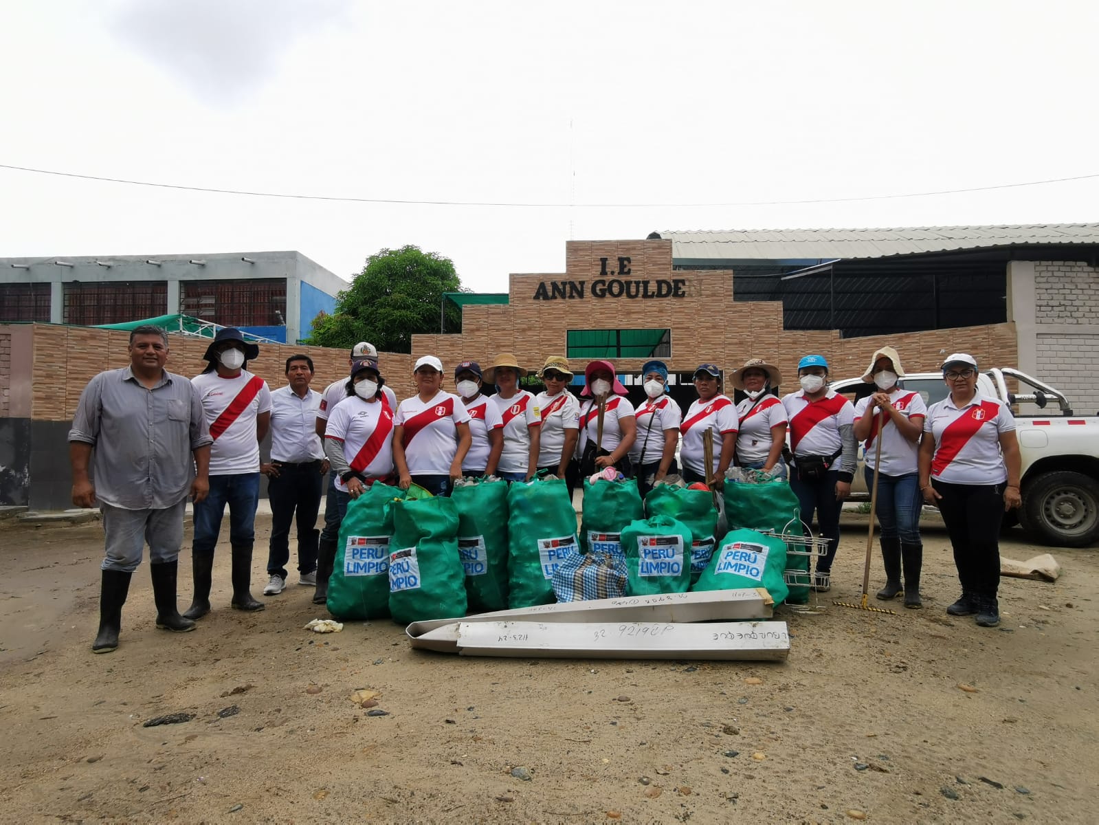 Los sensibilizadores ambientales realizaron un gran trabajo en este sector de la ciudad