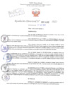 Vista preliminar de documento Resolución Directoral. Nº 1496 - 2023 