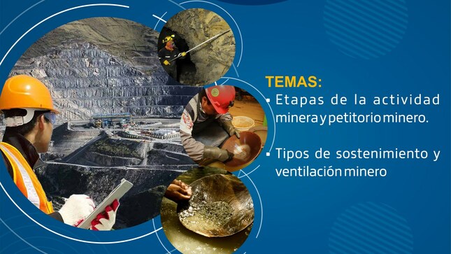 Continuando con los talleres en Salud y Seguridad Ocupacional en Minería Artesanal, en el marco del proyecto “Creación de los servicios de desarrollo de capacidades ocupacionales y de liderazgo para los jóvenes de los distritos de Capacmarca, Chamaca, Colquemarca, Llusco, Quiñota y Santo Tomás”, la Municipalidad provincial de Chumbivilcas, informa que se realizará el II Taller con Jóvenes del distrito de Colquemarca.
𝐓𝐄𝐌𝐀𝐒:
 Etapas de la actividad minera y petitorio minero
 Tipos de sostenimiento y ventilación minero
Agradecemos su atención y los esperamos en el taller para que juntos podamos aprender y crecer como distrito. ¡No se lo pierdan!
 𝐋𝐔𝐆𝐀𝐑: Local Comunal de la C.C. de Ahuichanta
 𝐅𝐄𝐂𝐇𝐀: Viernes 28 de Abril
 𝐇𝐎𝐑𝐀: 09:00 a.m. 
¡Colquemarca, un nuevo comienzo con oportunidades para todos!
Prof. Santos Oviedo Ataucuri - Alcalde
Gestión 2023 - 2026

