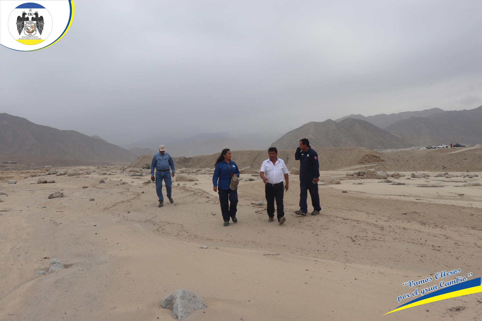 Se inspeccionó los tramos críticos de la quebrada Malanche