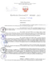Vista preliminar de documento Resolución Directoral. Nº 1527 - 2023 