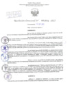Vista preliminar de documento Resolución Directoral. Nº 1551 - 2023