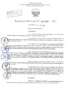Vista preliminar de documento Resolución Directoral. Nº 1589 - 2023 