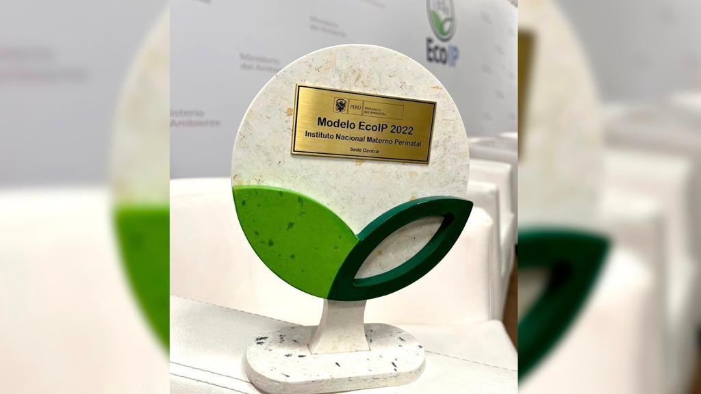 Minsa: INMP recibe reconocimiento por buenas prácticas ecoamigables