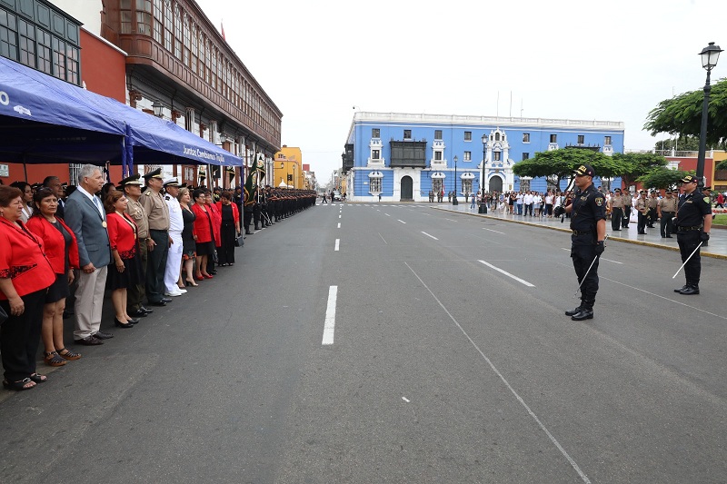 Autoridades conmemoraron aniversario de fundación de Trujillo.