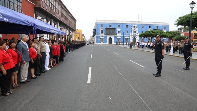 Autoridades conmemoraron aniversario de fundación de Trujillo.