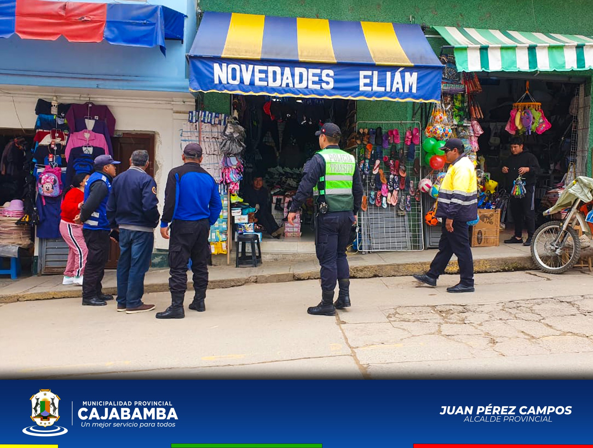 Operativo Inopinado Para Erradicar El Comercio Ambulatorio De La Provincia