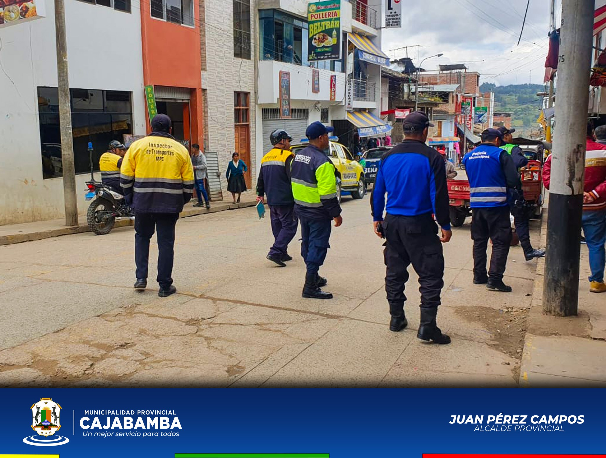 Operativo Inopinado Para Erradicar El Comercio Ambulatorio De La Provincia