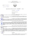 Vista preliminar de documento Resolución Directoral. Nº 1627 - 2023 
