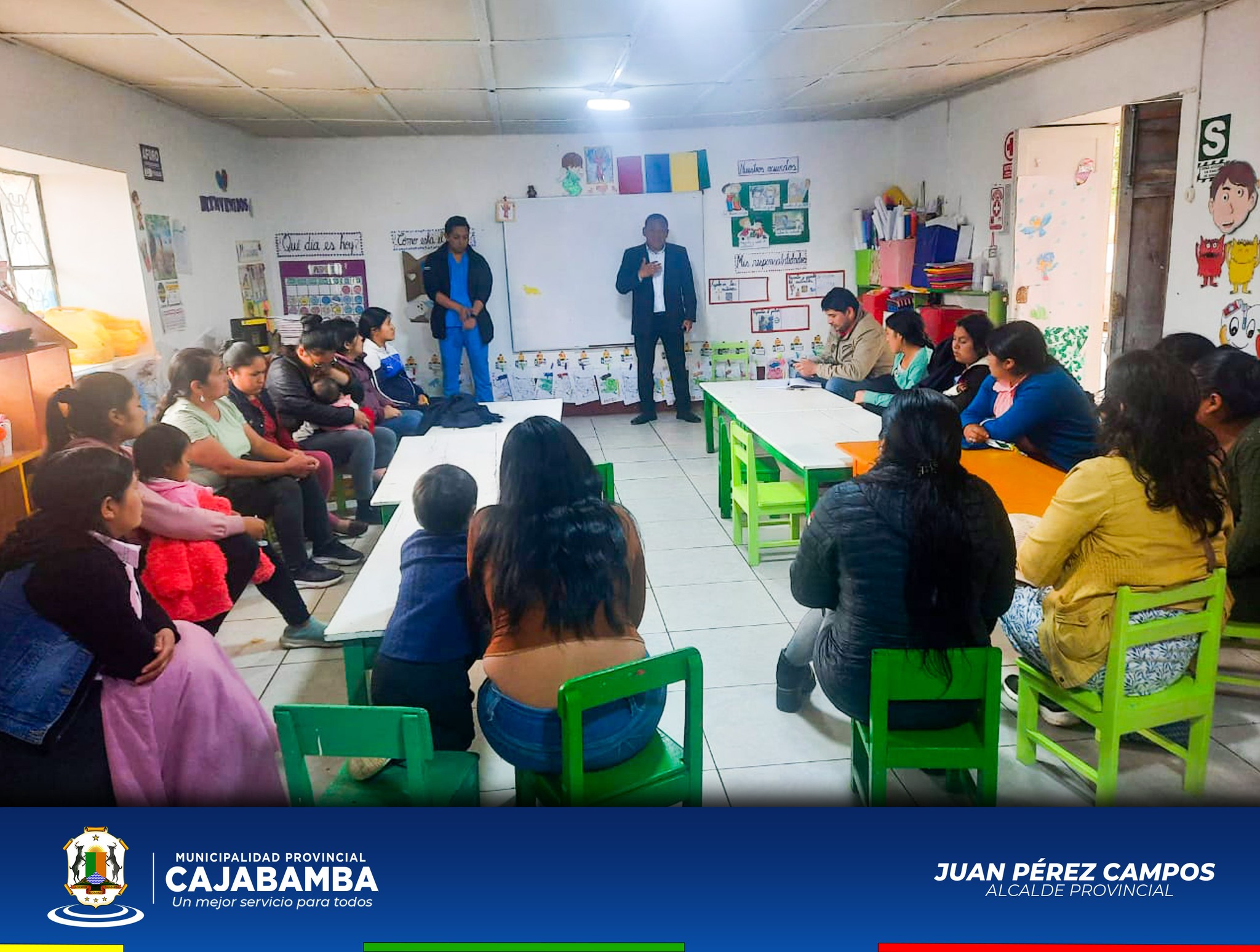 Centro Médico Municipal realizó Campaña Médica Odontológica Preventiva Promocional en I.E.I. N°108 - Pueblo Nuevo