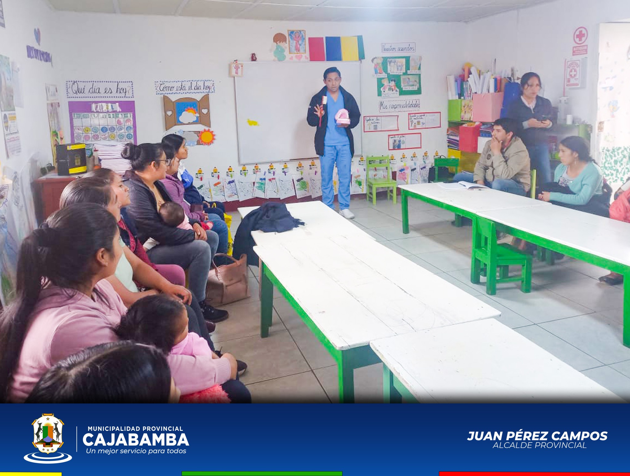Centro Médico Municipal realizó Campaña Médica Odontológica Preventiva Promocional en I.E.I. N°108 - Pueblo Nuevo