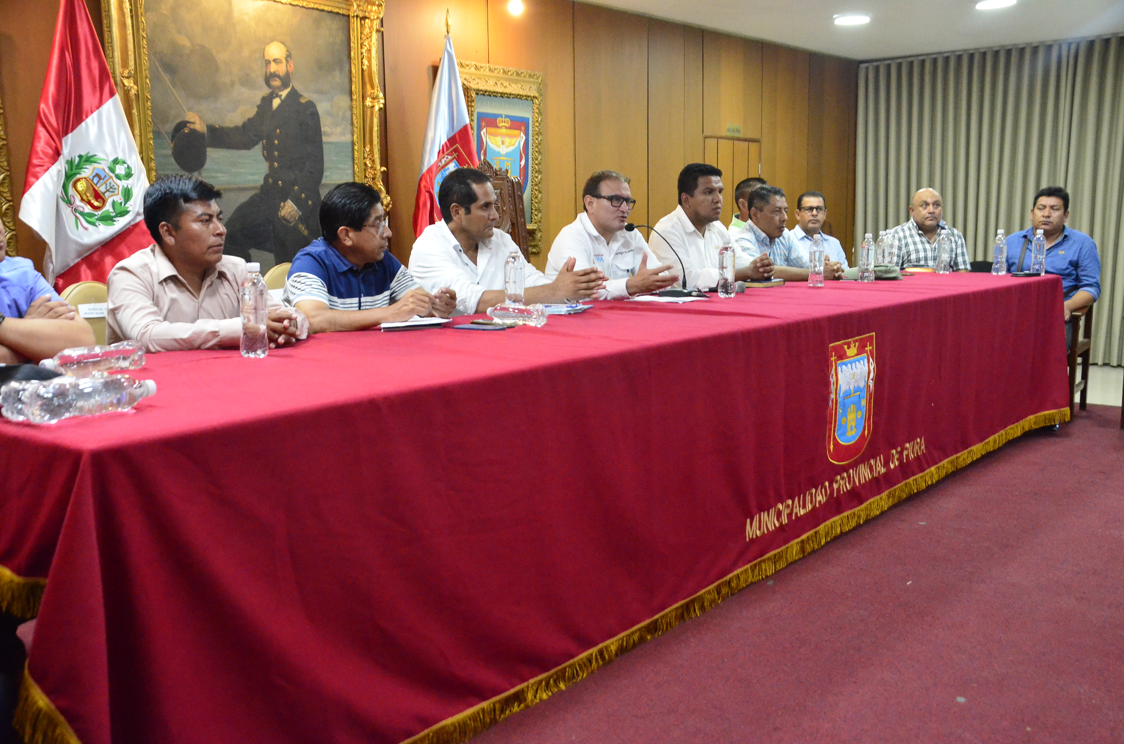 Los alcaldes son liderados por el burgomaestre provincial de Piura, Gabriel Madrid.