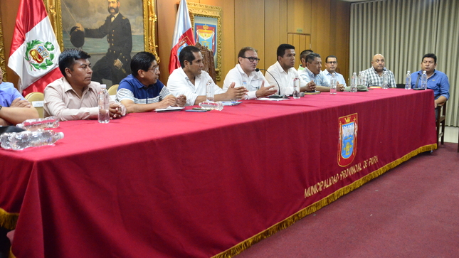 Los alcaldes son liderados por el burgomaestre provincial de Piura, Gabriel Madrid.