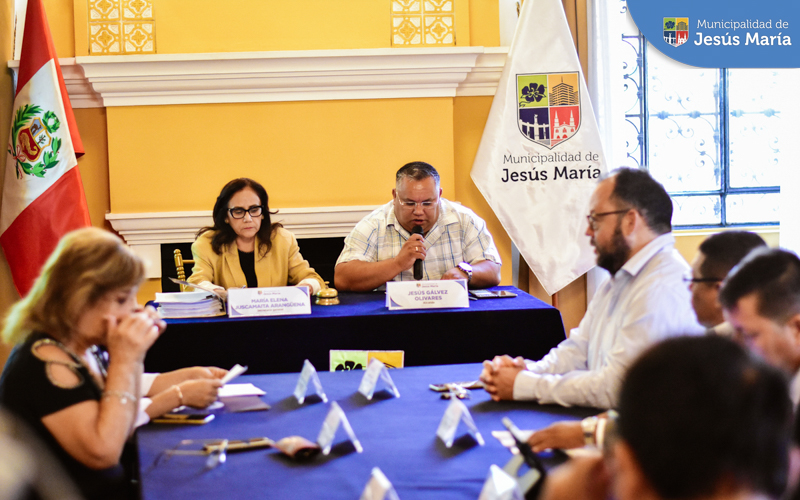 Nuestro alcalde, Jesús Gálvez Olivares, junto a sus regidores tomaron importantes decisiones para continuar impulsando el desarrollo del distrito.