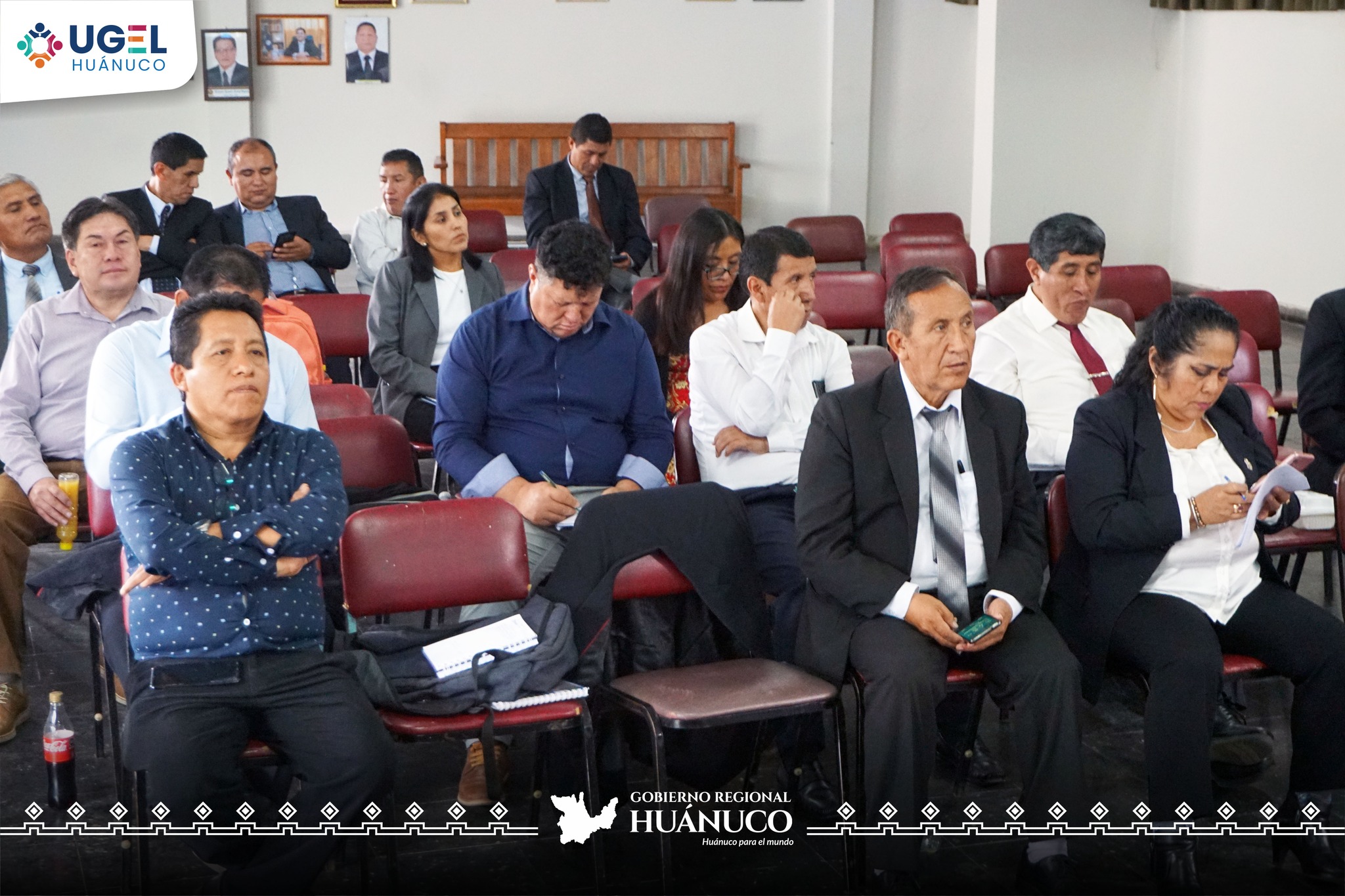 El director de la UGEL Huánuco Francisco Pérez Naupay, presentó a la comunidad educativa sus 100 días de gestión correspondiente al 2023.