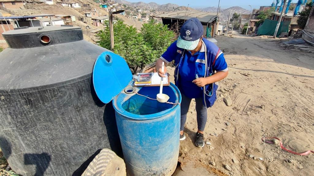Jornada de prevención contra el dengue busca proteger a cerca de 500 000 viviendas en Lima sur