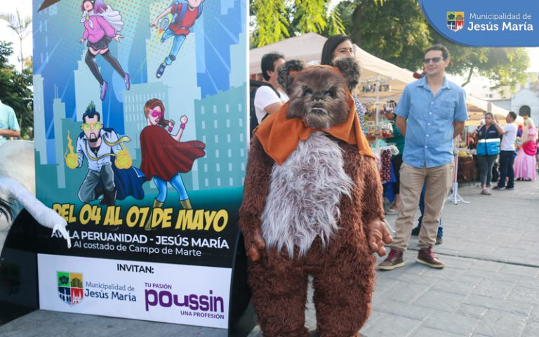 La Municipalidad de Jesús María te invita a la 13va edición del Día Del Cómic Festival