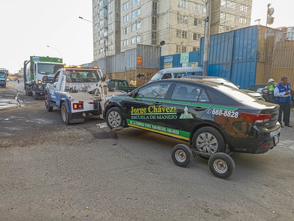 El pasaje Villegas era usado como estacionamiento callejero.