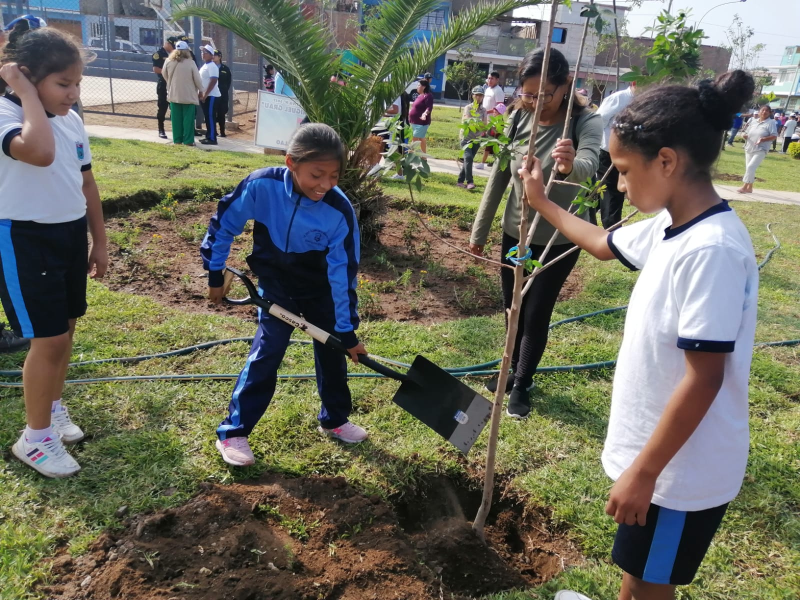 La Municipalidad Provincial del Callao a través del Programa EDUCCA, se sumo a la GRAN CRUZADA VERDE NACIONAL realizada por MINISTERIO DEL AMBIENTE