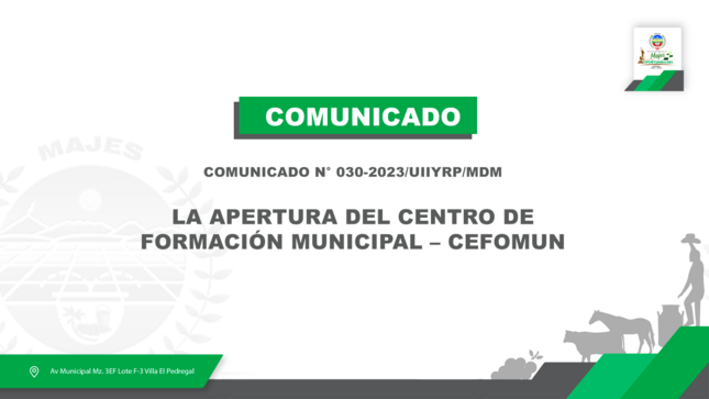 comunicado 30