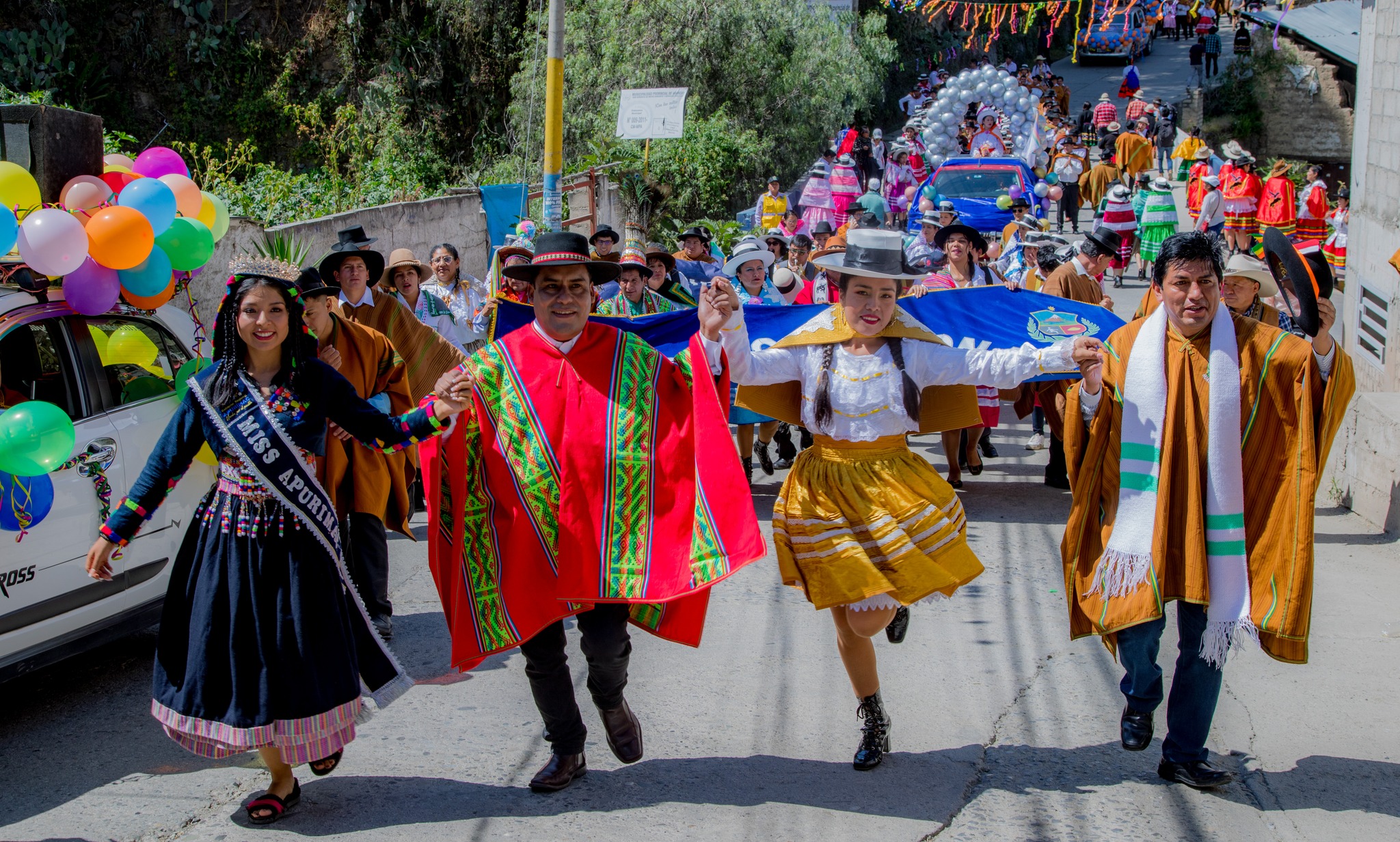Pasacalle por el 150 aniversario de la región de Apurímac