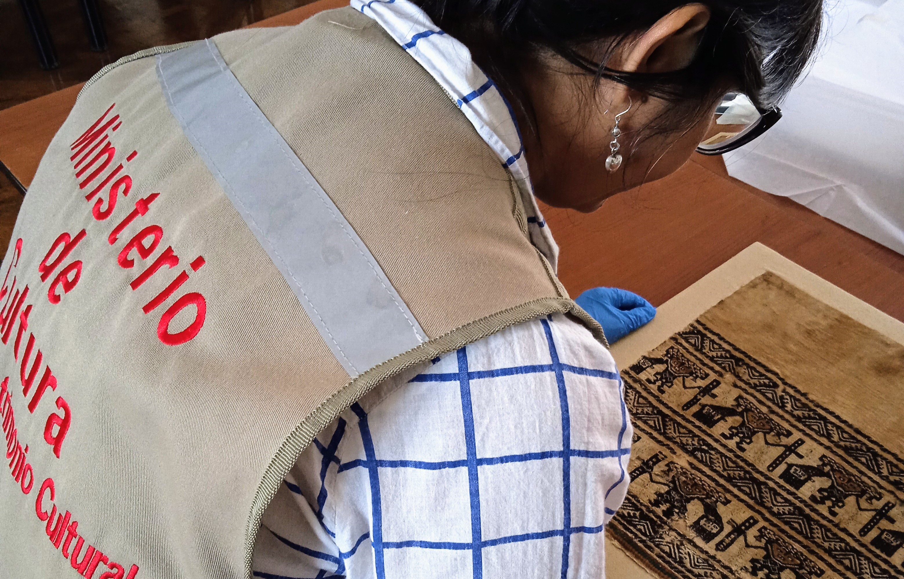 Se repatriaron 28 textiles prehispánicos que fueron verificados por el Ministerio de Cultura